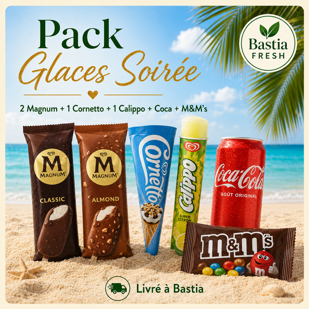 Pack Glaces Soirée