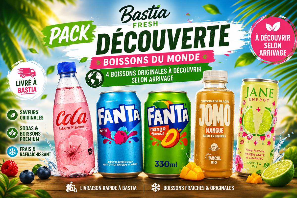 Pack Découverte boissons du monde
