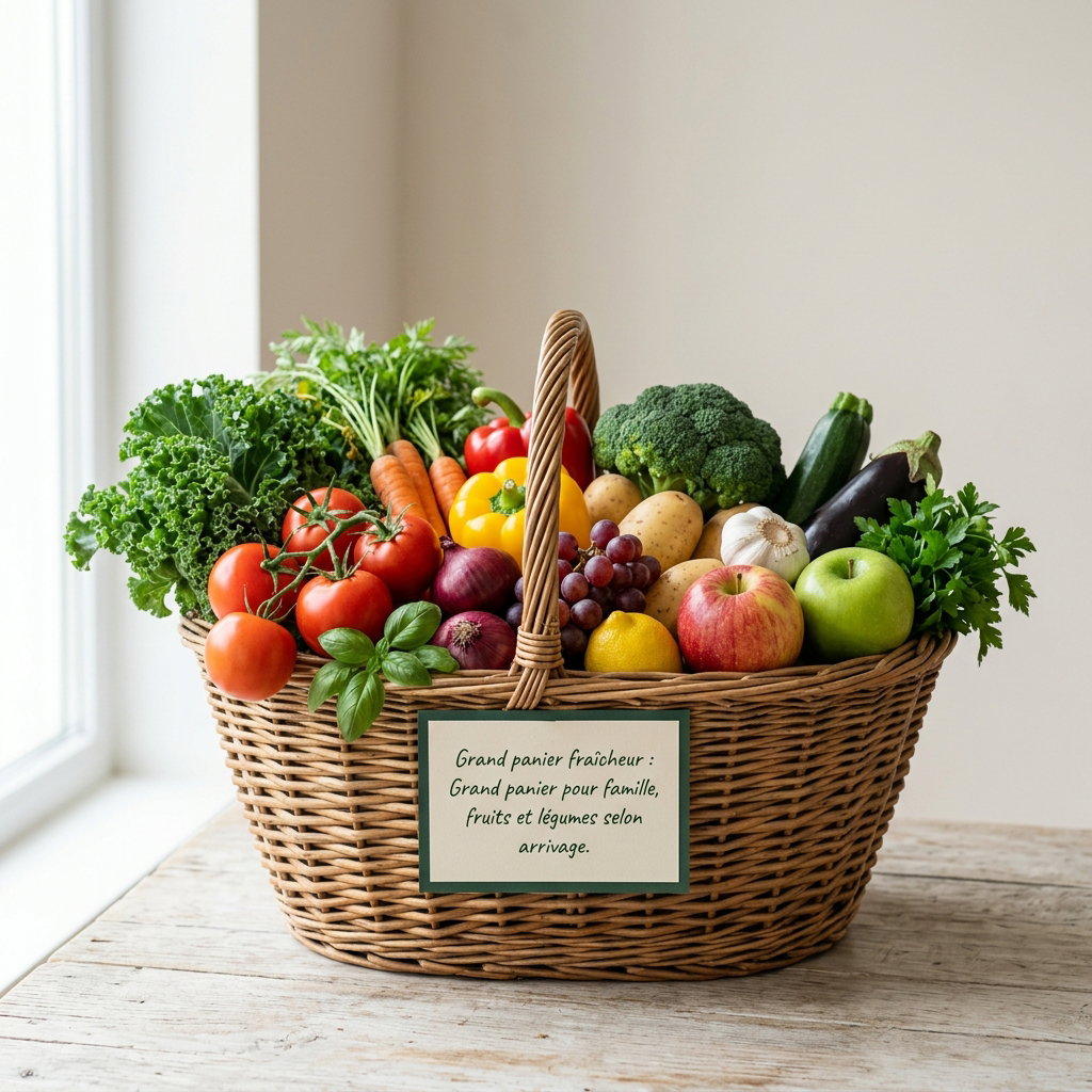 Grand panier fraîcheur