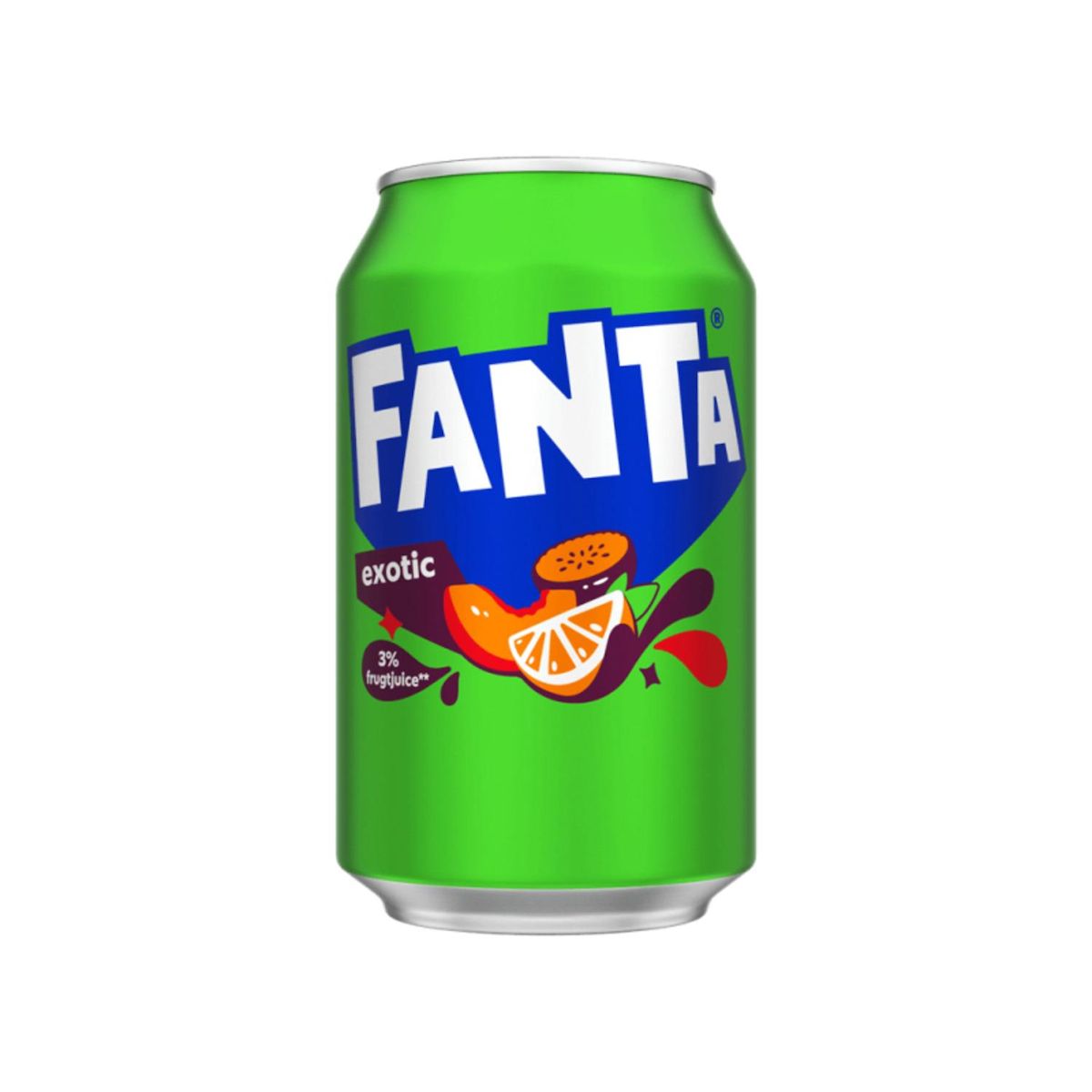 Fanta Exotic en canette de 33 cl