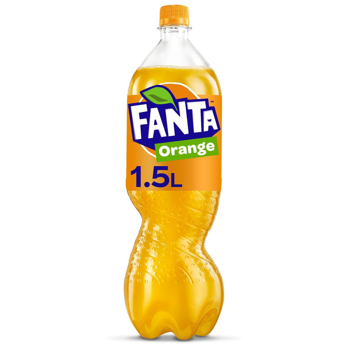 Fanta Orange en bouteille 1,5 L – visuel de référence du format