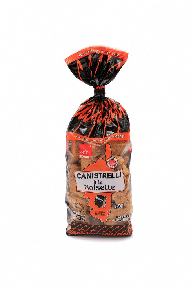 Photographie officielle du sachet Biscuiterie d’Afa noisettes, 350 g – élément du lot 4 sachets